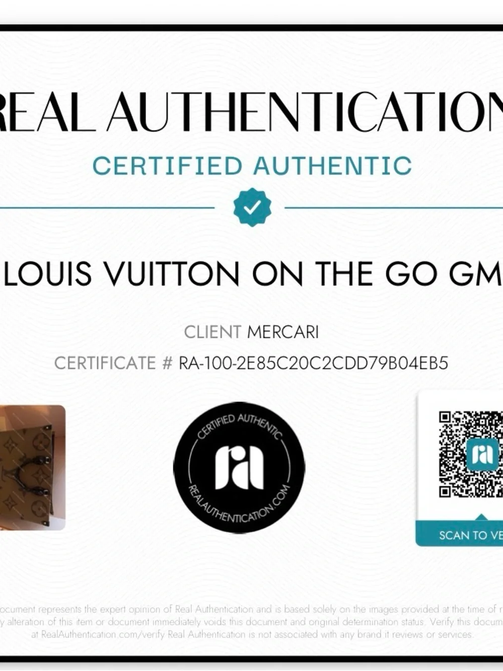 Louis Vuitton On The Go GM